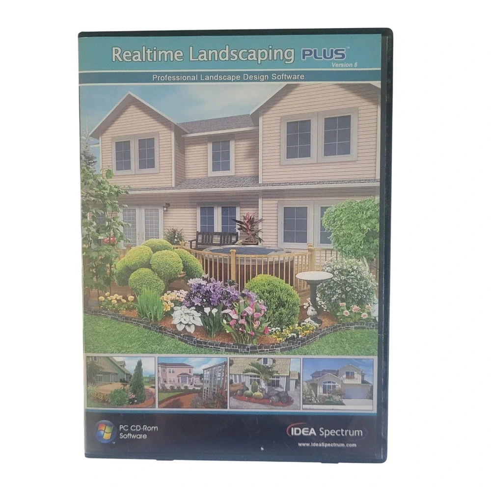 IDEA Spectrum Realtime Landscaping Plus 5 PC‎ Software Design 3D